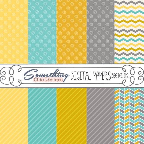 Zipped up Crisp Digital Backgrounds by Something Chic Designs