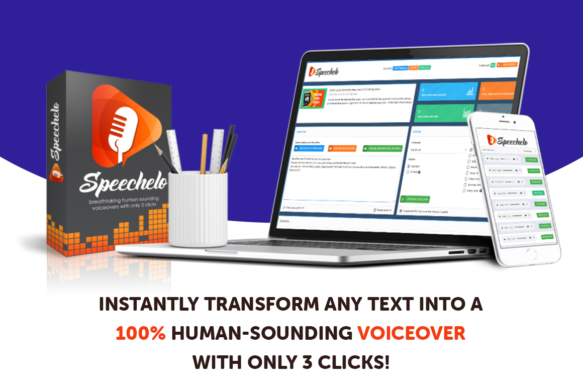 Speechelo - Best text to speech software