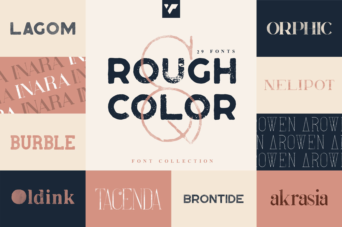 Grab 29 fonts from 10 typefaces just for $27!
