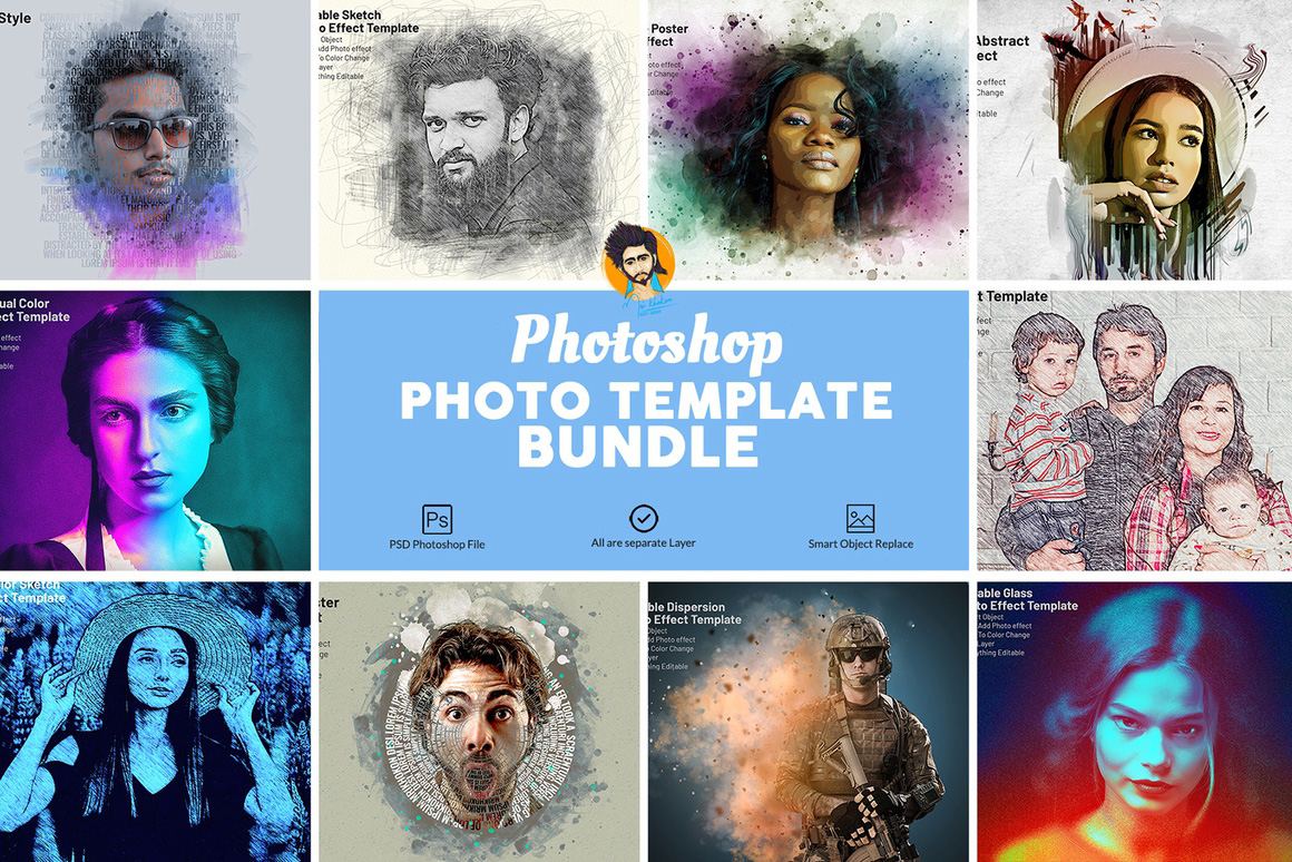 Photo Effect Template Bundle for only $10