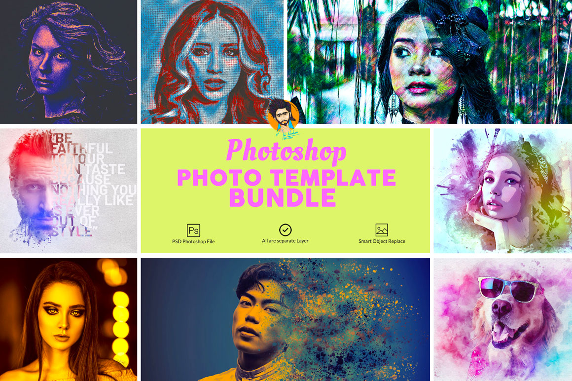 Artistic PSD Templates Bundle with Extended License