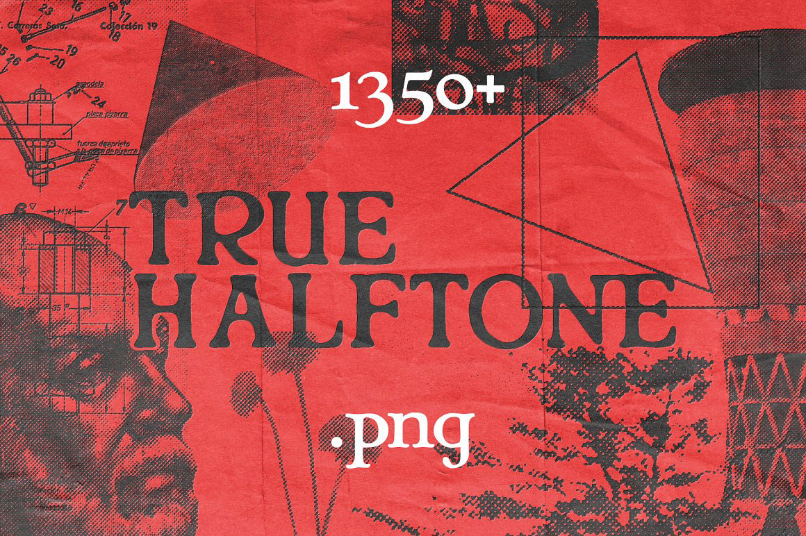 Download 1350+ True Halftone Images - MUST HAVE