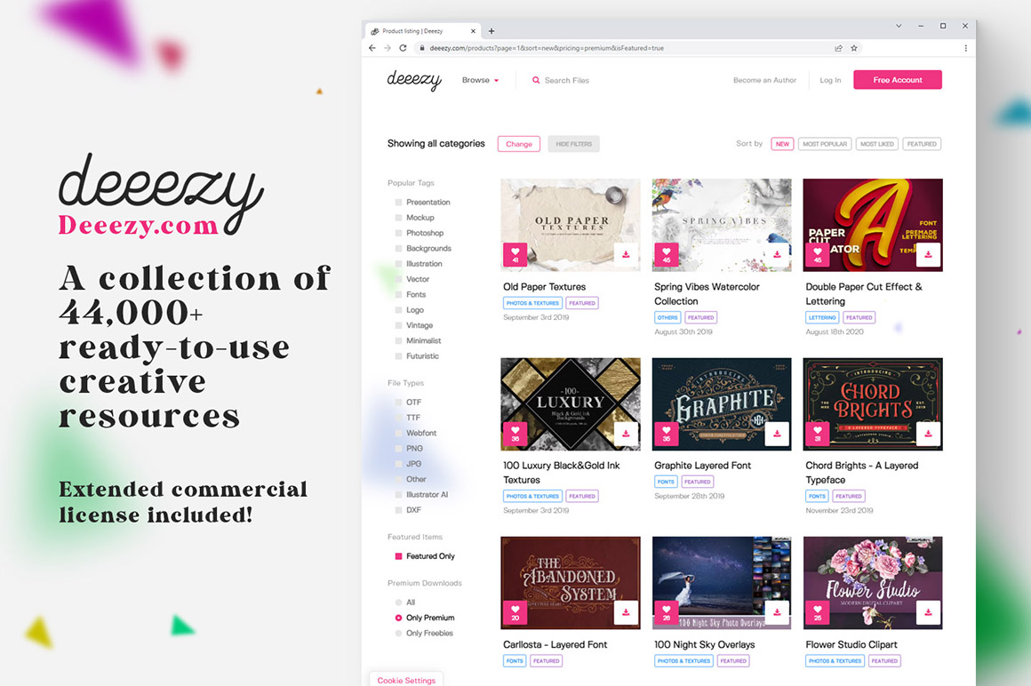 Ready-To-Use Creative Resources from Deeezy
