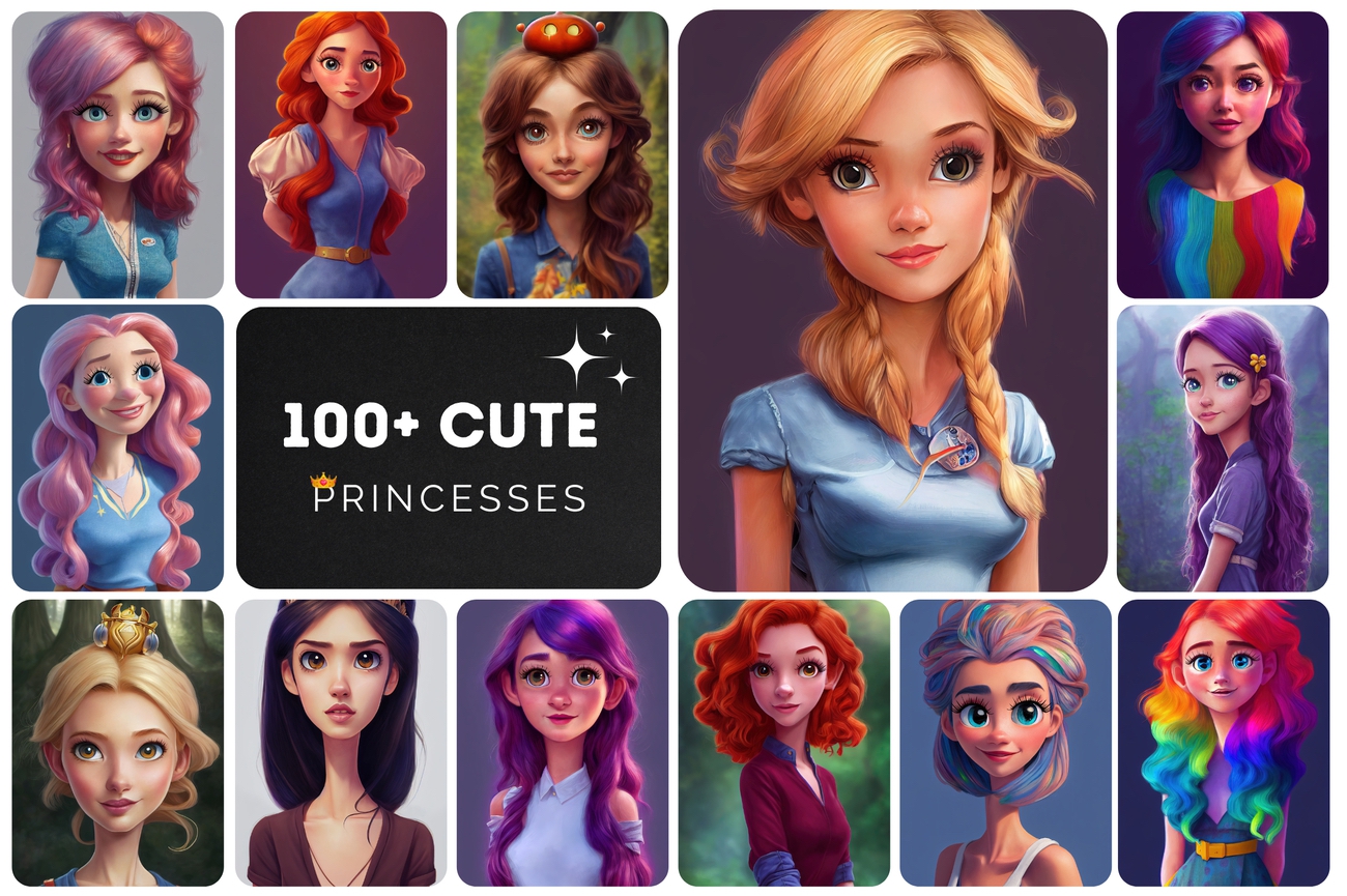 Princess collection with 100+ amazing images