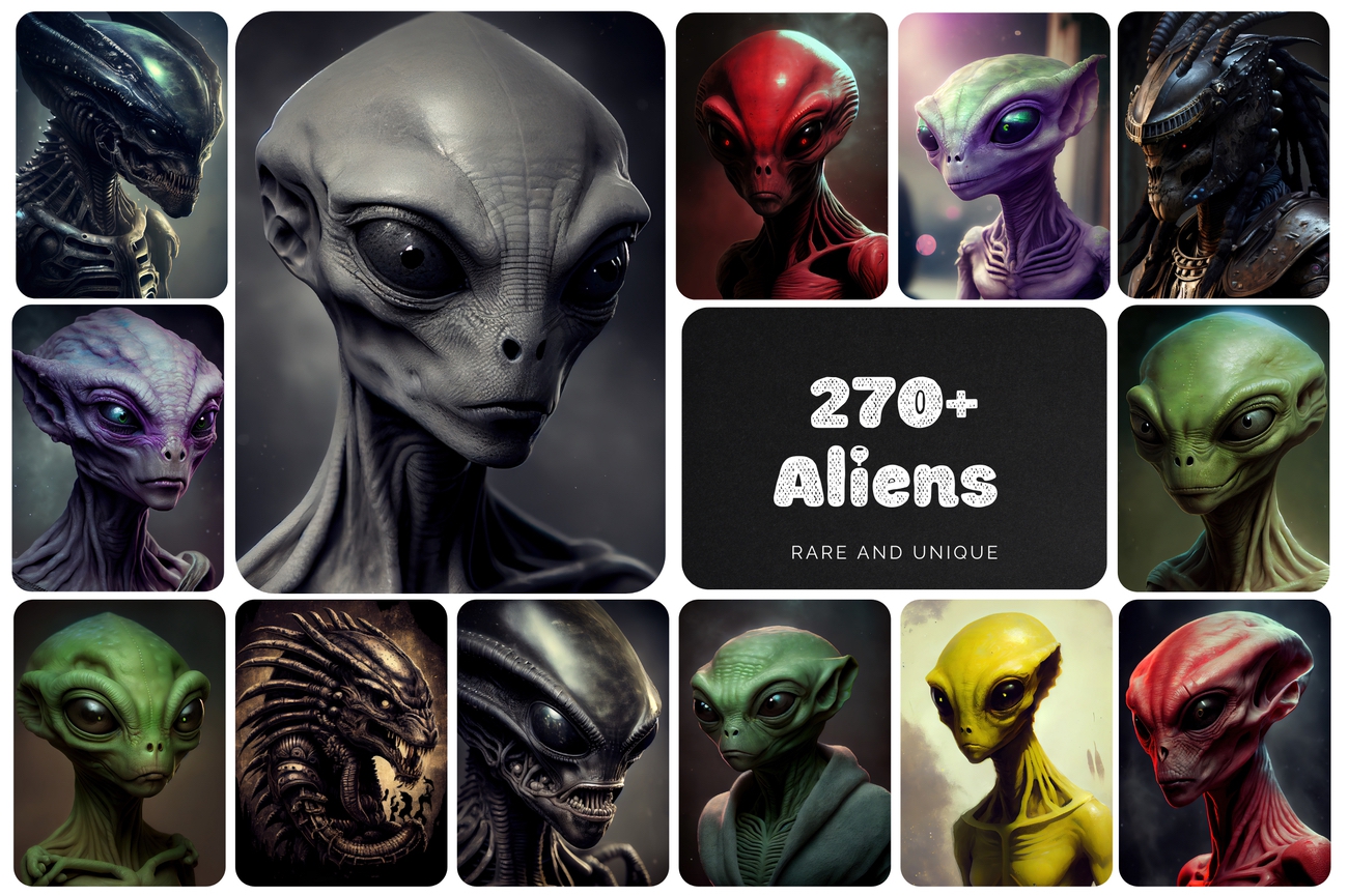 Beyond the Stars: 270+ One-of-a-Kind Alien Images