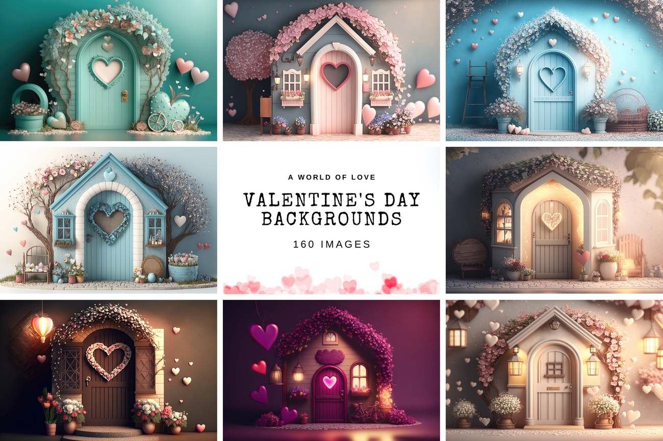 Download 160 Valentine's Day Images for Your Designs