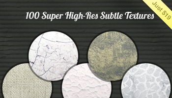 100 Super High-Res Subtle Textures with an Extended License