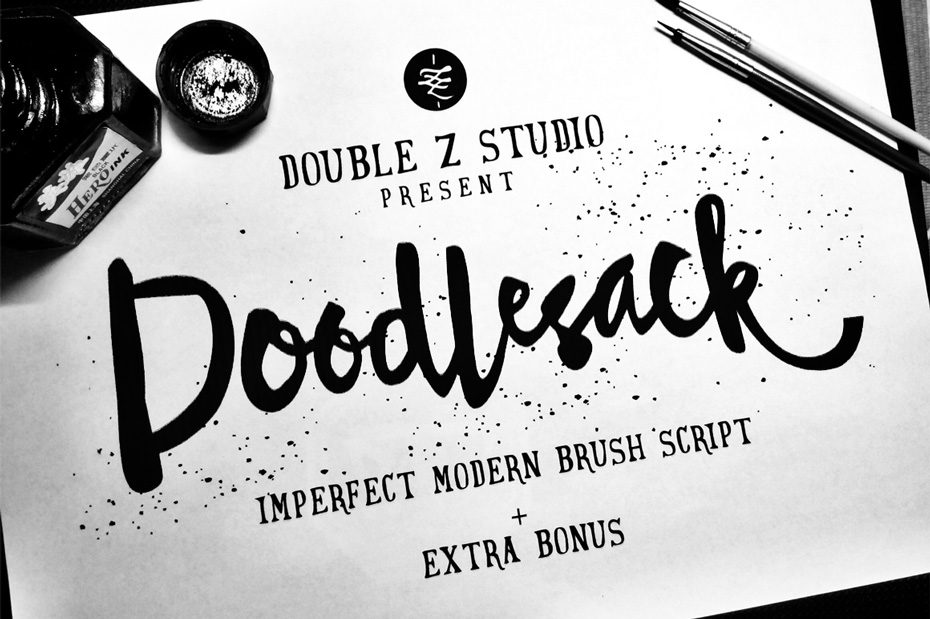 double z studio font
