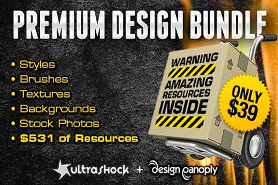 Ultrashock & Design Panoply Premium Design Bundle