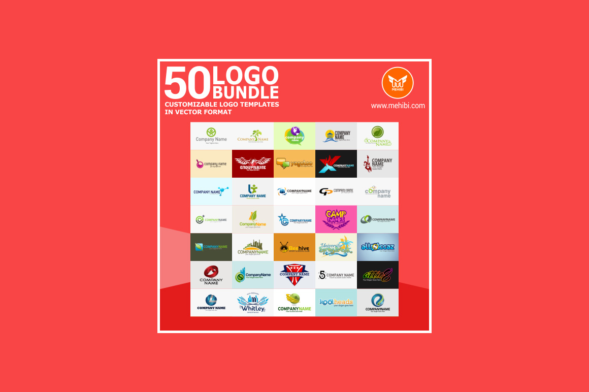 50 Customizable Company Logo Templates