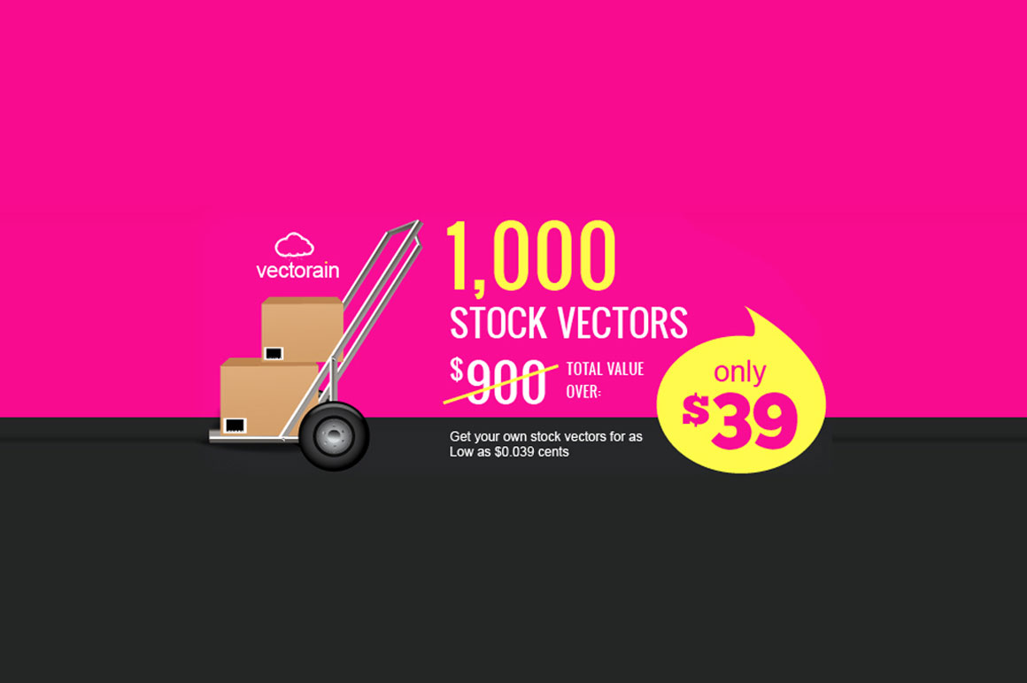 1,000 Premium Vectors For $39 ONLY