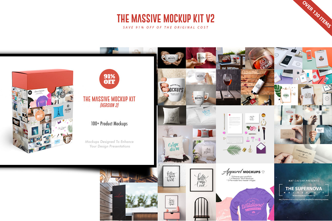 The Massive Mockup Kit 2.0