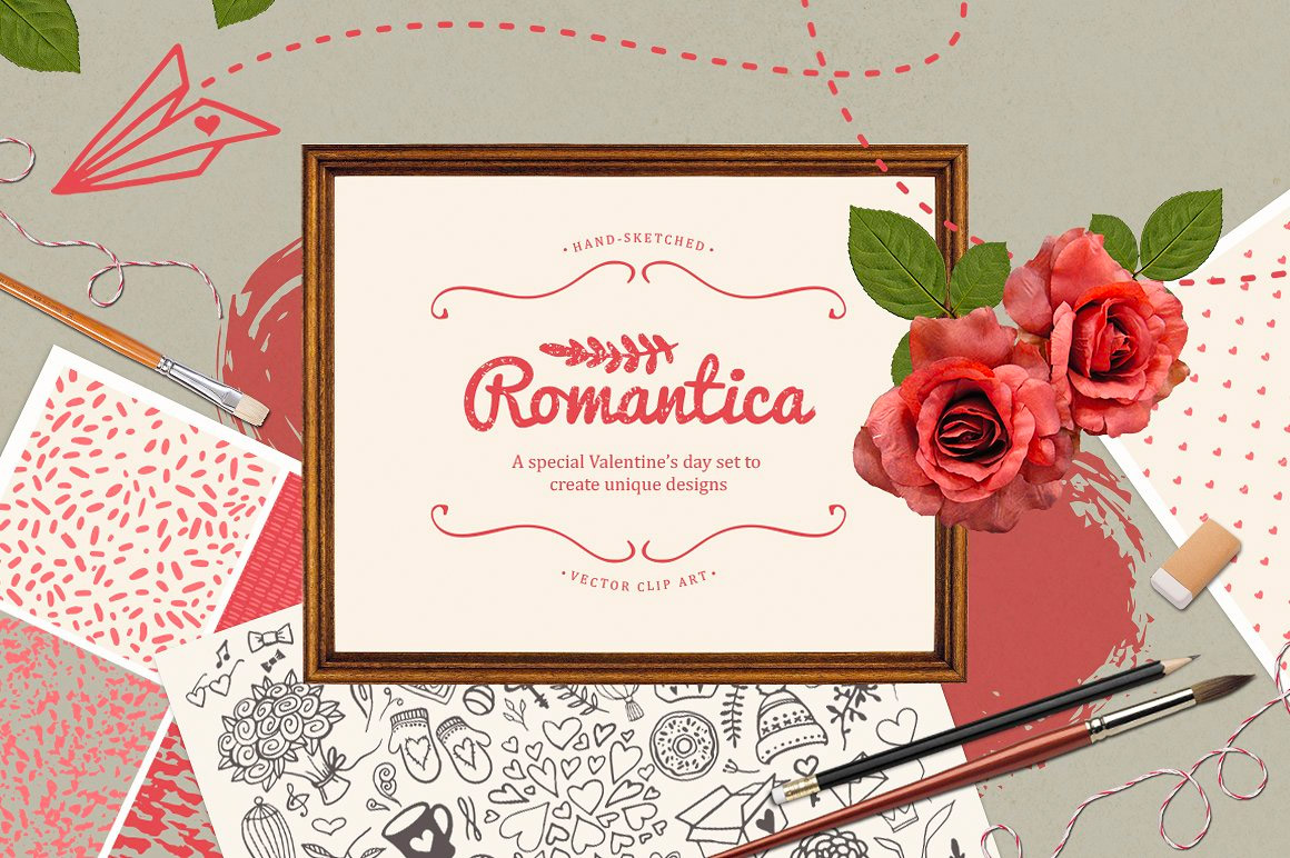 Romantica - A special love set to create unique designs