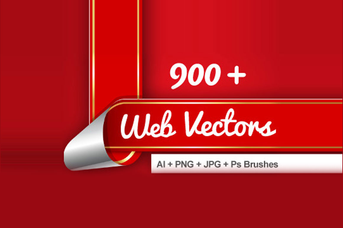 900+ Vectors with PNG and Photoshop Brushes