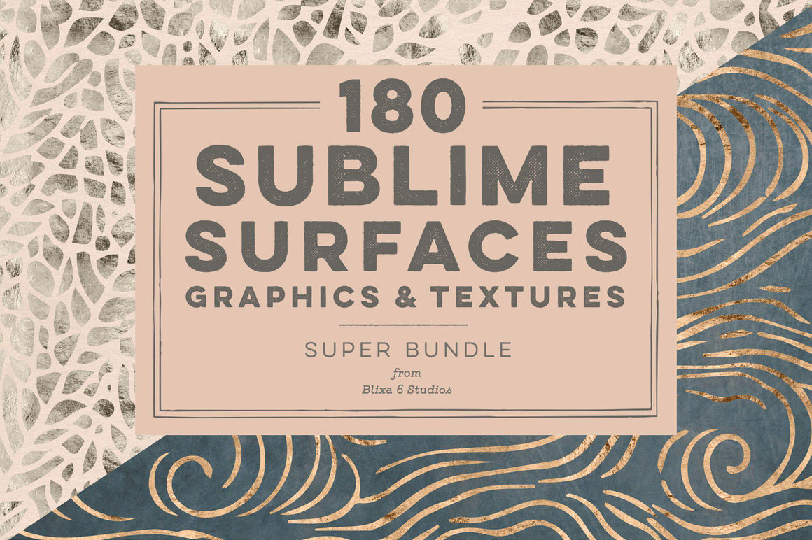 180 Sublime surfaces with dreamy rose gold patterns and soft organic textures